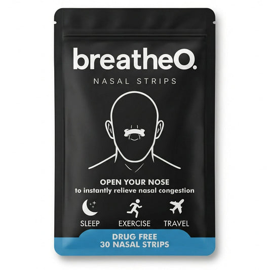 breatheO. Nasal Strips (30 Pack)
