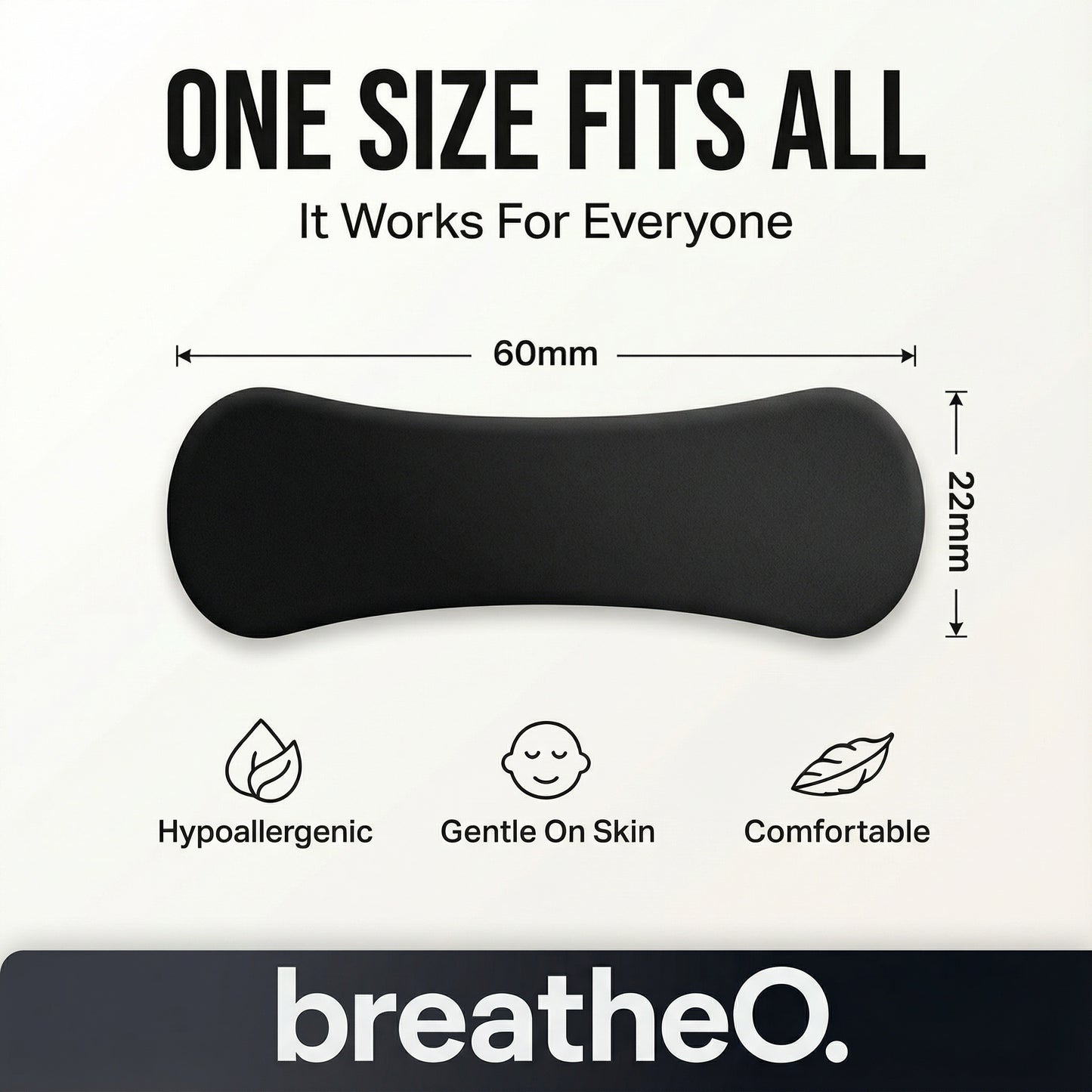 breatheO. Nasal Strips (30 Pack)