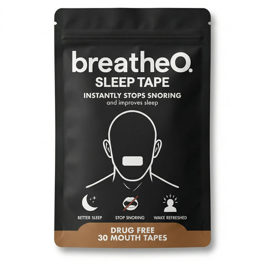 breatheO Mouth Tape (30 Pack).