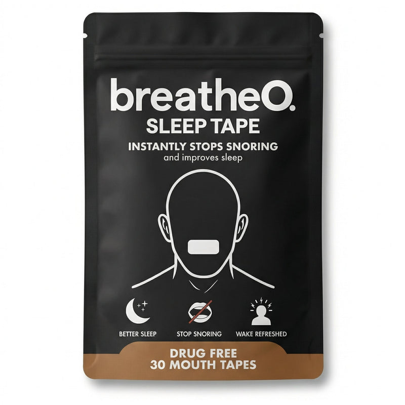 breatheO Mouth Tape (30 Pack).